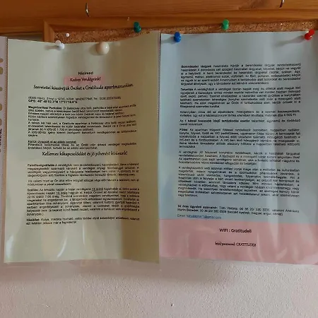 아파트 Gratitude Apartman Hévíz